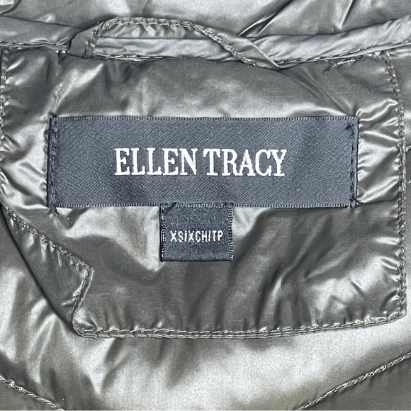 Ellen Tracy Men's Green Puffer Jacket - Picture 7 of 14